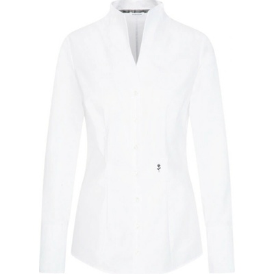 Seidensticker Chalice Blouse Slim LSL popelínová dlouhý rukáv dámská white