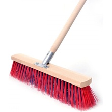 Kinekus Metla cestárska 40 cm s násadou drevená kov. úchyt