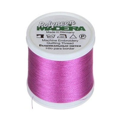 Vyšívací nitě PES Madeira Polyneon (400m) barva 1831 orchid