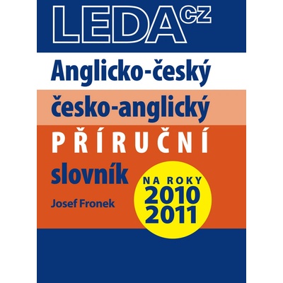 Anglicko-český a česko-anglický příruční slovník Josef Fronek EN