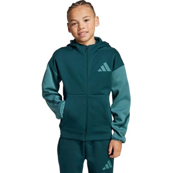 Adidas Суитшърт Z. N. E. Full-Zip Colorblocked Hoodie Kids
