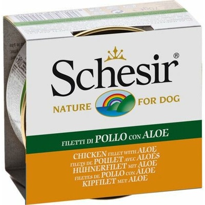 SCHESIR in jelly Chicken with aloe wet dog food 150 g