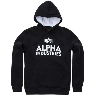 Alpha Industries mikina Foam Print Hoody černá