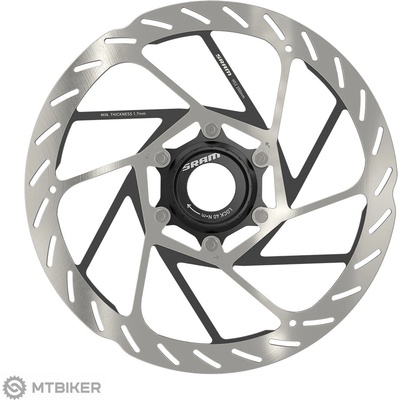 Sram AM DB Rotor Centerlock HS2 200mm Rounded - Steal 20 cm
