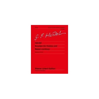 Sonatas for Violin and Basso continuo George Frideric Handel