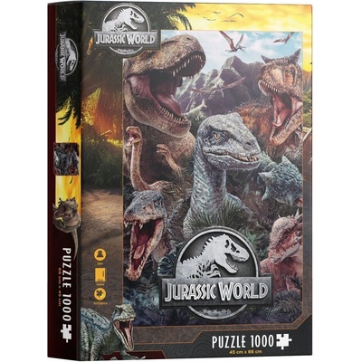 SD Toys Jurský Park Jigsaw Poster 1000 dílků