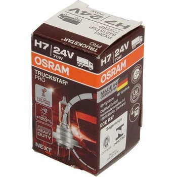 Image 1 of OSRAM Крушка OSRAM H7, 24V, 70W, 1750lm, 1 брой