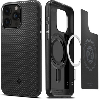 Spigen Кейс Spigen Mag Armor за iPhone 15 PRO, матово черен (KXG0073392)