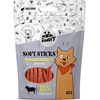 Mr. Bandit soft sticks lamb sticks 80 g