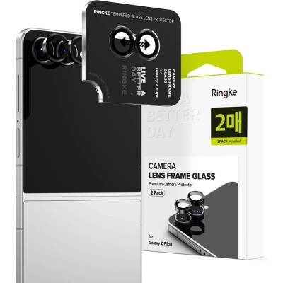 RINGKE Защита за камера Ringke Camera Frame, комплект от 2 броя, Galaxy Z Flip 8, черна