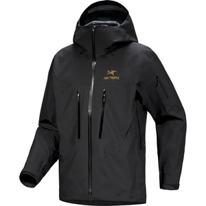 Arc'teryx Мъжко водоустойчиво яке Arc'teryx Alpha SV Jacket Waterproof jacket - 24K Black (002-3707-0113)