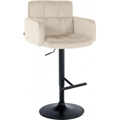 Design-shop Los Angeles černá / samet krémová