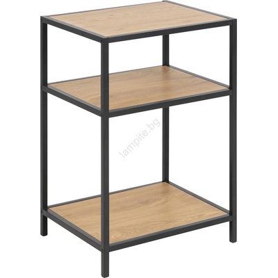 Actona Нощно шкафче saron дъб/черно (ao0026)