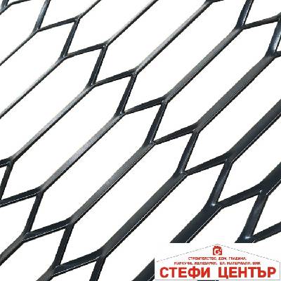 Paolo Мрежа 06 Черна - 120 х 30см - едра (34030)