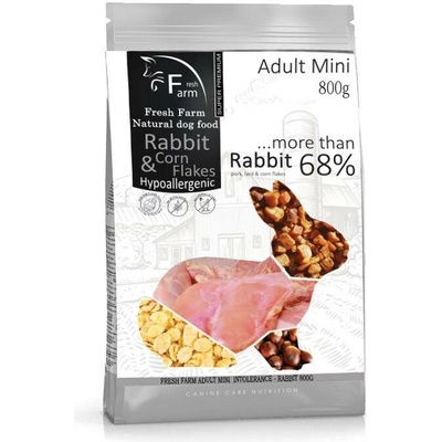 Fresh Farm Adult Mini Intolerance Rabbit & Cornflakes 15 kg
