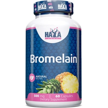 Haya Labs Bromelain, 500 mg, 60 капсули, Haya Labs