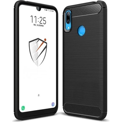 Huawei Anti Shock гръб Carbon за Huawei Y7 2019, Черен (3233)