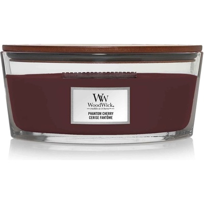 WoodWick Phantom Cherry ароматна свещ с дървен фитил 453, 6 гр