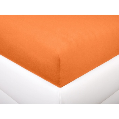 Aaryans jersey prostěradlo oranžové 180x200