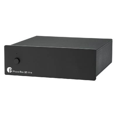 Предусилвател Pro-Ject Audio Systems Phono Box S2 Ultra, 1x RCA-in, 1x RCA-out, четири нива на усилване, черен