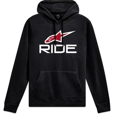 AlpineStars mikina RIDE černá/bílá/červená