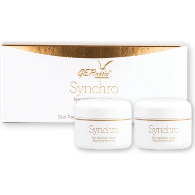 GERnétic DUO PACK Synchro dvojité balenie regeneračného a výživného krému 2 x 50 ml