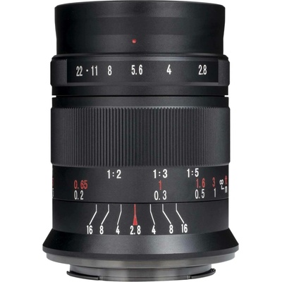 7Artisans 60mm f/2,8 MK II Macro objektiv (L-mount, Sony E, Micro 4/3, Fuji FX, Nikon Z, Canon R) Typ bajonetu: m4/3 Podporuje přiblížení 1:1