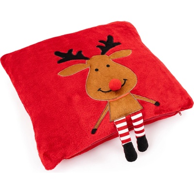 4Home Vianočná Happy Reindeer 40 x 40 cm