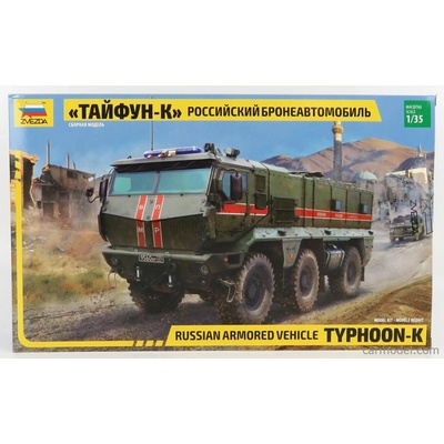 Zvezda Kamaz Typhoon K Military Tank Truck 2014 1:35