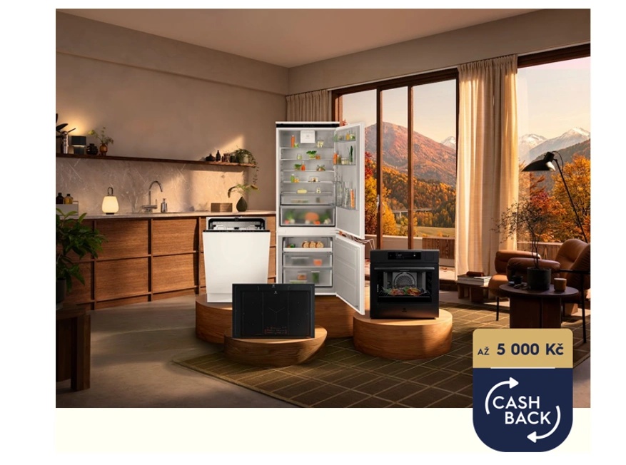 Cashback akce Electrolux Cashback akce Electrolux