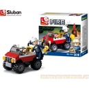 Sluban B0621 Hasiči Jeep