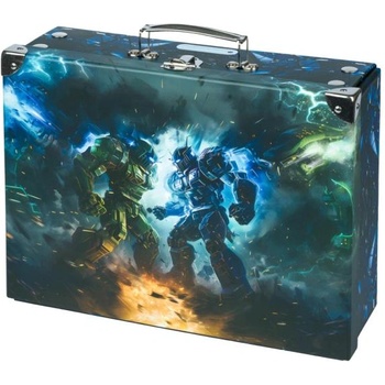 BAAGL Сгъваемо училищно куфарче Роботи с обков