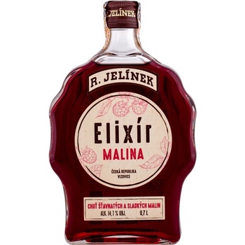Elixír z malín 14,7% 0,7 l (čistá fľaša)