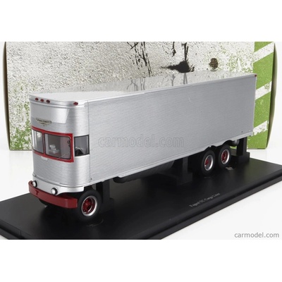 Autocult Fageol Tc Cargo Liner Truck Usa 1950 Silver 1:43