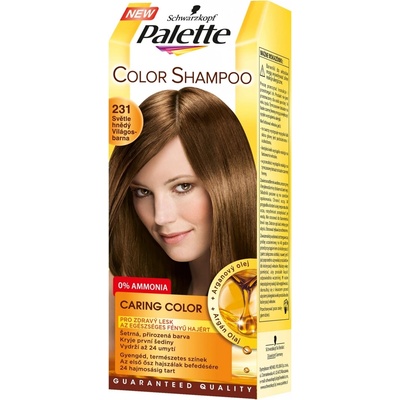 Pallete Color Shampoo 231 světle hnědá tónovací