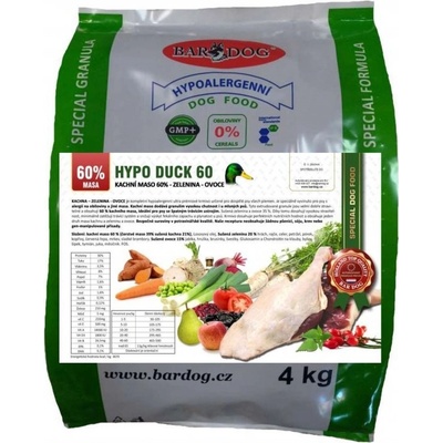 Bardog Hypoalergenní Hypo Duck 60 30/17 4 kg