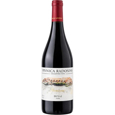 Pivnica Radošina Dunaj 2021 suché 14,5% 0,75 l (čistá fľaša)