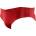FINIS youth brief solid red 22