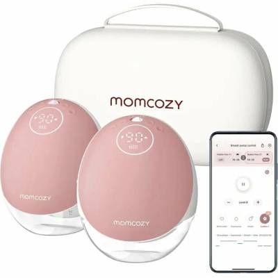 MOMCOZY M9 bezdrátová červená dvojitá sada 150 ml.