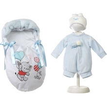 Llorens M844-51 oblečenie pre bábiku bábätko NEW BORN 43-44 cm