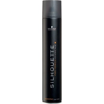 Silhouette Ultimate Shine Hairspray Super Hold lak pro max lesk vlasů 300 ml