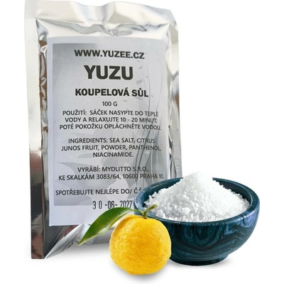 YUZEE Koupelová sůl s Yuzu 100 g
