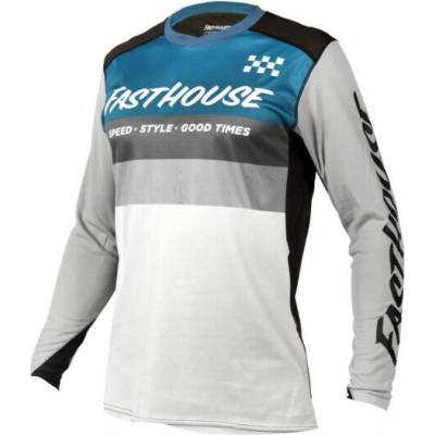 Fasthouse Alloy Kilo biela Long Sleeve