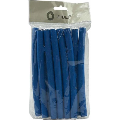 Sibel Flexi Mousse Curlers Short Blue 18 cm x 14 mm 12 ks