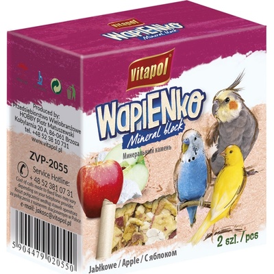 Vitapol Калциеви таблетки с вкус на ябълка за птици, 2 бр