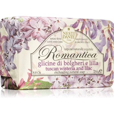 Nesti Dante Romantica Tuscan Wisteria & Lilac натурален сапун 250 гр