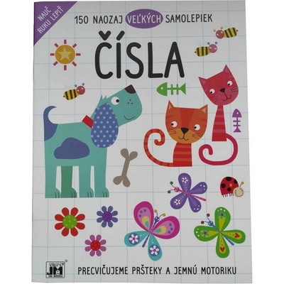 Naozaj veľké samolepky Čísla 150 ks