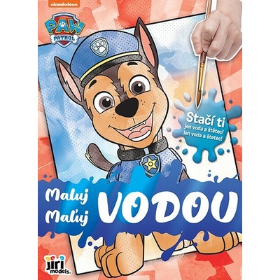 Maľuj vodou Labková patrola