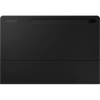 Samsung Book Cover Keyboard EF-DT730 - кейс, клавиатура с тракпад и поставка за Samsung Galaxy Tab S7+, Galaxy Tab S7 FE, Galaxy Tab S8+ (черен)