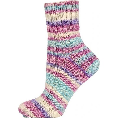 Pletací příze Best socks / ponožkovka 150 g Varianta: 11 (7377) fialová, Balení: 1 ks 56485/142965/279076